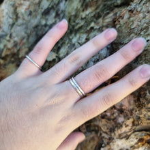 Load image into Gallery viewer, Silversmithing Textured Silver Rings - @Mkz HQ (2nd August 2026)