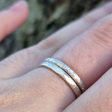 Load image into Gallery viewer, Silversmithing Textured Silver Rings - @Mkz HQ (2nd August 2026)