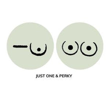 Load image into Gallery viewer, Boobies Round Drop Earrings