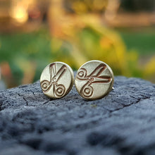 Load image into Gallery viewer, Medium 8mm Studs - Stamped