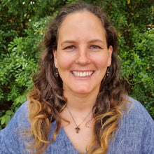 Load image into Gallery viewer, Button Mushroom Drop Earrings Modelled by Jemica Front View with Matching Necklace