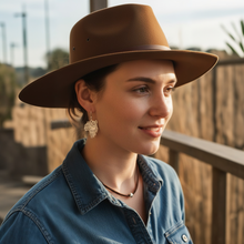 Load image into Gallery viewer, Camel Earrings