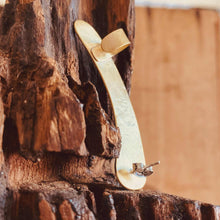 Load image into Gallery viewer, HER ear cuff up close showing the back ear cuff and ear post