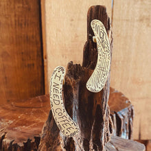 Load image into Gallery viewer, I NEED COFFEE ear cuff x 2, the left and right ear cuffs