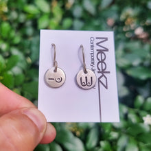 Load image into Gallery viewer, Boobies Round Drop Earrings