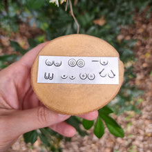 Load image into Gallery viewer, Boobies Round Drop Earrings