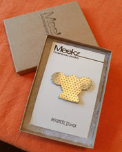 Load image into Gallery viewer, Aluminium Koala Brooch on packaging in a gift box