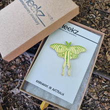 Load image into Gallery viewer, Luna Moth Brooch
