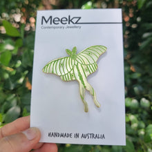 Load image into Gallery viewer, Luna Moth Brooch