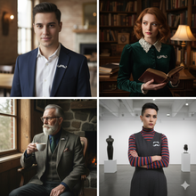 Load image into Gallery viewer, Moustache Brooches