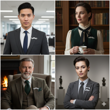 Load image into Gallery viewer, Moustache Brooches