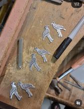 Load image into Gallery viewer, Mini Bird Earrings