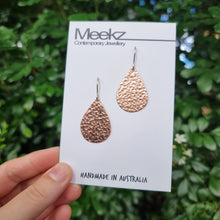 Load image into Gallery viewer, 1 Tier Geometric Drop Earrings - Tear Drop