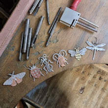 Load image into Gallery viewer, Moth, Lady Beetle, Praying Mantis, Beetle, Bee and Dragon Fly Drop Earrings