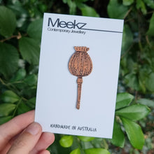 Load image into Gallery viewer, Poppy Seed Brooch