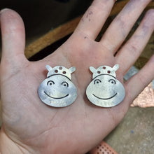 Load image into Gallery viewer, Hippo Drop Earrings