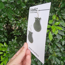 Load image into Gallery viewer, Hippo Drop Earrings