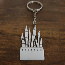 Load image into Gallery viewer, Plant Keychain - Mother in Laws Tongue / Snake Plant