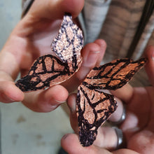 Load image into Gallery viewer, Copper butterfly wings workshop example