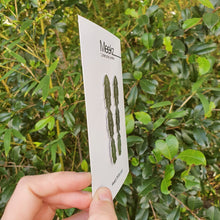 Load image into Gallery viewer, Christmas Cactus Studs side view