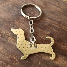 Load image into Gallery viewer, Dog Keychains - Dachshund Full Body
