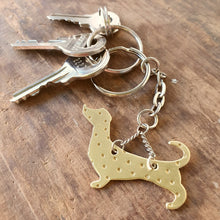 Load image into Gallery viewer, Dog Keychains - Dachshund Full Body on Keys
