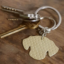 Load image into Gallery viewer, Dog Keychains - Dachshund Head on Keys