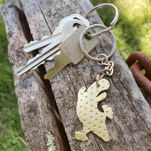 Australiana - Platypus Keychain on Keys