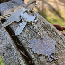 Load image into Gallery viewer, Australiana - Scrub Turkey Keychain on Keys