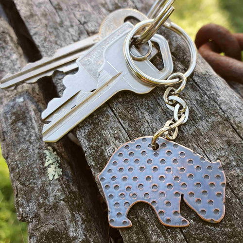 Australiana - Wombat Keychain on Keys