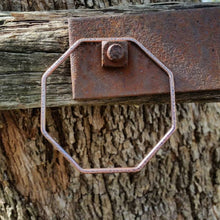 Load image into Gallery viewer, Copper Octagon Bangles