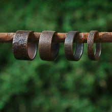 Load image into Gallery viewer, Copper Tube Rings on a stick