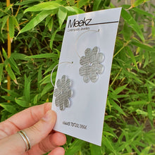 Load image into Gallery viewer, Hoop Earrings - Daisy side view