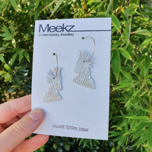 Load image into Gallery viewer, Australiana - Cockatoo Hoop Earrings on Card