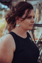 Load image into Gallery viewer, Australiana - Ibis / Bin Chicken Hoop Earrings