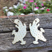 Load image into Gallery viewer, Australiana Platypus Hoop Earrings