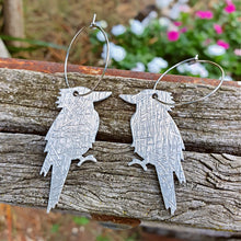 Load image into Gallery viewer, Australiana - Kookaburra Hoop Earrings