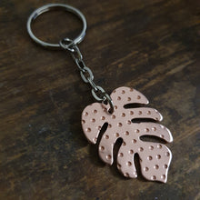 Load image into Gallery viewer, Monstera Keychain