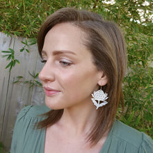 Load image into Gallery viewer, Australian Native Flower Earrings - Waratah
