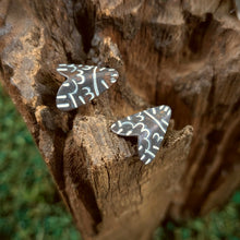 Load image into Gallery viewer, Mistletoe Moth Studs
