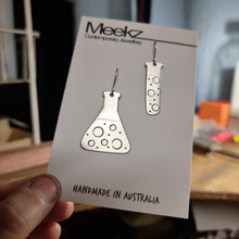 Load image into Gallery viewer, Test Tube &amp; Flask Earrings
