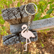 Load image into Gallery viewer, Flamingo Keychain
