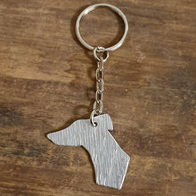 Load image into Gallery viewer, Greyhound Key Chain Head 
