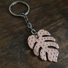Load image into Gallery viewer, Monstera Keychain 

